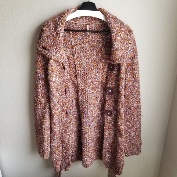 Free People Sweaters - Free People Wool Blend Cardigan Sweater
